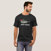 Funny Tuna Fisch Weihnachtsmann Weihnachten Weihna T-Shirt (Vorne ganz)