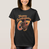 Funny Turkey 67th Birthday Thanksgiving Shirt | Go (Vorderseite)