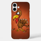 Funny Turkey Cartoon Case-Mate iPhone Hülle (Rückseite)