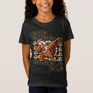 Funny Turkey Dab Erntedank T-Shirt