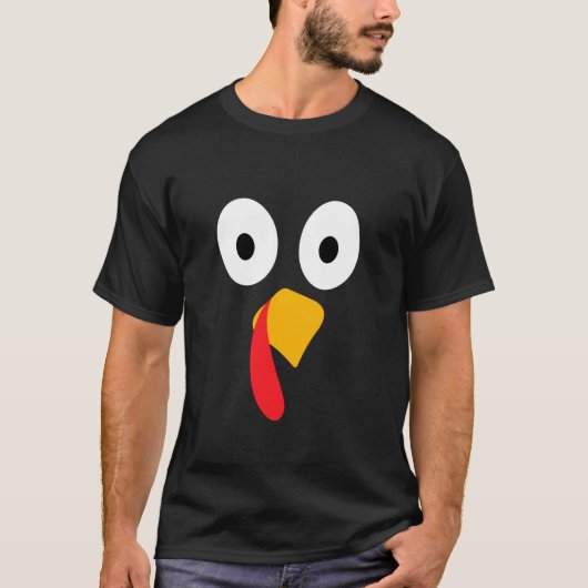 Funny Turkey Erntedank Day Kostümernte T-Shirt (Vorderseite)