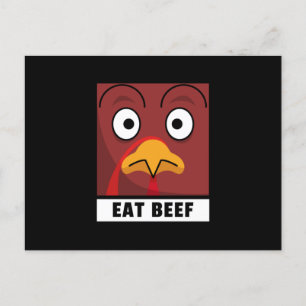 Funny Turkey Familienmatt Erntedank Outfit Postkarte