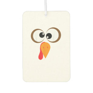 Funny Turkey Familienname Erntedank Türkei Face Fr Autolufterfrischer