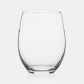 Funny Turkey Familienname Erntedank Türkei Face Fr Weinglas Ohne Stiel (Links)