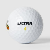 Funny Turkey Golfball (Logo)