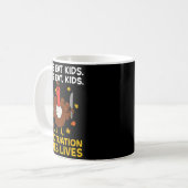 Funny Turkey Grammar Thanksgiving For Men Women Ki Kaffeetasse (Vorderseite Links)