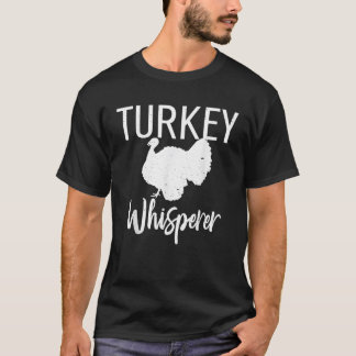 Funny Turkey Jagd Geschenk Türkei Whispere T Shirt