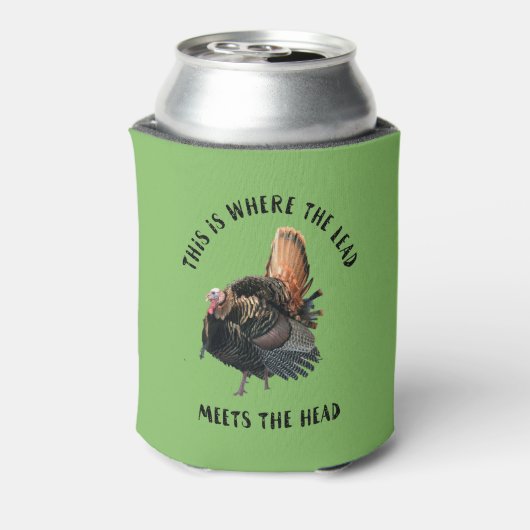 Funny Turkey Jagd Zitat Sport Hobby Dosenkühler (Kanne Rückseite)