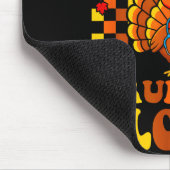 Funny Turkey Scrubs Rubber Gloves Thanksgiving Nur Mousepad (Ecke)