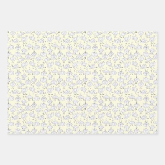 Funny Turkeys Having Fun!  Geschenkpapier Set (Vorderseite)