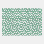 Funny Turkeys und Christma auf dem Bauernhof! Geschenkpapier Set (Vorderseite)