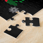 Funny Turtle Christmas Liebhaber Puzzle (Seite)