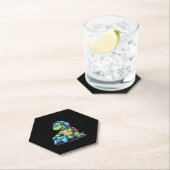 Funny Turtle Gamer Gaming Turtles Video Game (2) Untersetzer (Vor Ort)