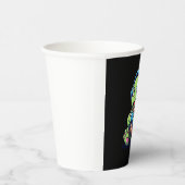 Funny Turtle Gamer Gaming Turtles Video Game (3) Pappbecher (Rechts)