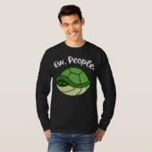 Funny Turtle Gifts Men Introvert Gift Introvert T-Shirt (Vorne ganz)