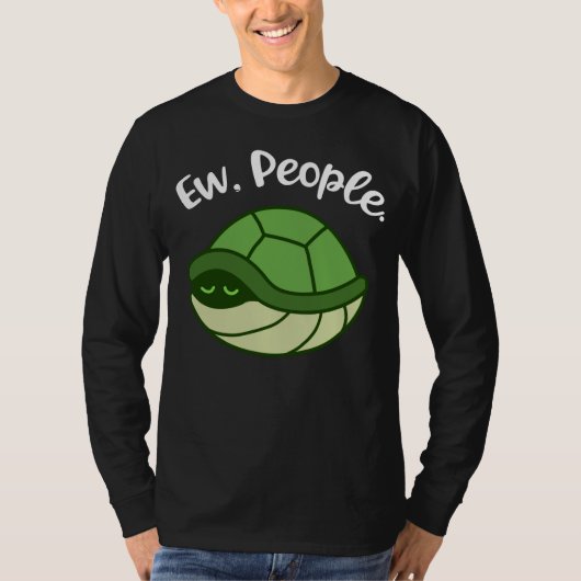 Funny Turtle Gifts Men Introvert Gift Introvert T-Shirt (Vorderseite)