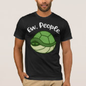 Funny Turtle Gifts Men Introvert Gift Introvert T-Shirt (Vorderseite)