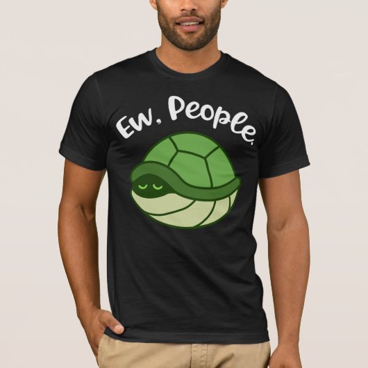 Funny Turtle Gifts Men Introvert Gift Introvert T-Shirt (Vorderseite)
