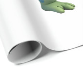 Funny Turtle Hiking Graphic Camping Lover Adventur Geschenkpapier (Rolleneckpunkt)