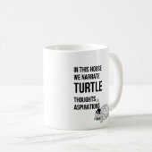 Funny TURTLE Liebhaber zitieren Kaffeetasse (VorderseiteRechts)