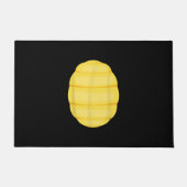 Funny Turtle Muschel Lazy Halloween Kostümgeschenk Fußmatte (Vorderseite)