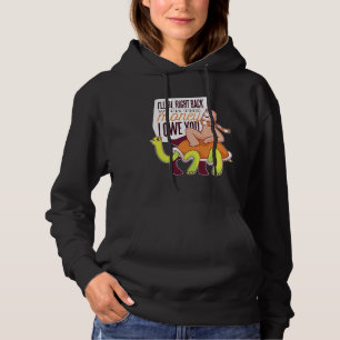 Funny Turtle Sloth Niedlich Fun Animes Hoodie