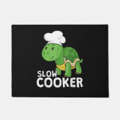 Funny Turtle Slow Cooker Koch Kochen Tortoise Fußmatte (Vorderseite)