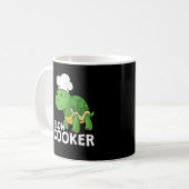Funny Turtle Slow Cooker Koch Kochen Tortoise Kaffeetasse (Vorderseite Links)