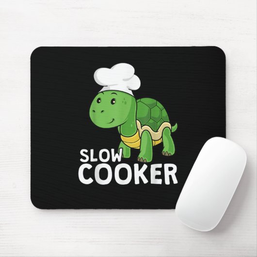 Funny Turtle Slow Cooker Koch Kochen Tortoise Mousepad (Mit Mouse)
