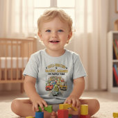 Funny Turtle Traffic Jam Shell-ebrating Baby T-shirt