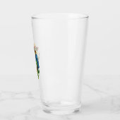 Funny Turtle Wandern Grafisches Camping Lover Adve Glas (Links)