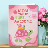 Funny Turtley Phantastisch Mother's Day Karte