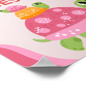 Funny Turtley Phantastisch Mother's Day Poster (Ecke)