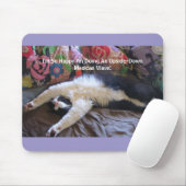 Funny Tuxedo Cat Niedlich machen ein mexikanisches Mousepad (Mit Mouse)
