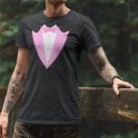 Funny Tuxedo Vest Formal Pink Krawatte T-Shirt<br><div class="desc">Dieses Design wurde mit digitaler Kunst erstellt, es kann personalisiert sein, indem man die Option "Anpassen" wählt. Kontaktieren Sie mich unter colorflowcreations@gmail.com , wenn Sie dieses Design für ein anderes Produkt haben möchten. Kaufen Sie meine originale abstrakte Acrylmalerei zum Verkauf unter www.etsy.com/shop/colorflowart. Sehen Sie mehr meiner Kreationen oder folgen Sie...</div>