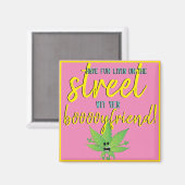 Funny TV Zitat "Babs" Magnet (Vorderseite/Rückseite)