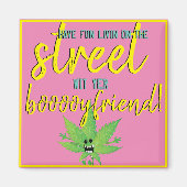 Funny TV Zitat "Babs" Magnet (Vorne)