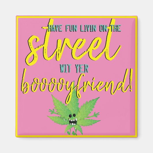 Funny TV Zitat "Babs" Magnet (Vorne)