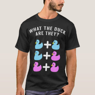 Funny Twins Gender Reveal Shirt - Was die Ente Ar