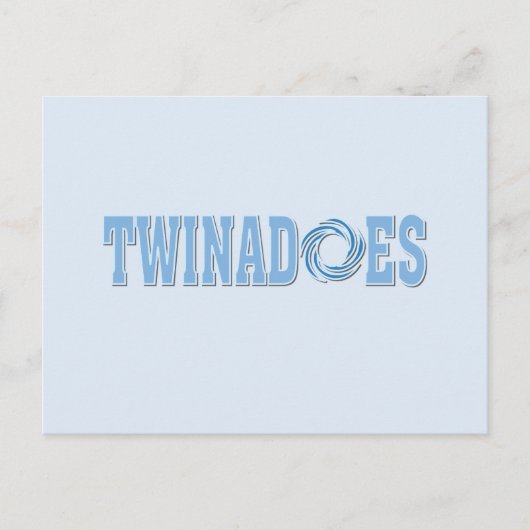 Funny Twins Postkarte (Vorderseite)