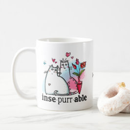 Funny Two Cats Romantic Pub Inseprable Name Kaffeetasse