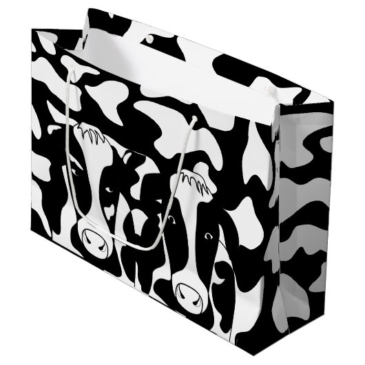 Funny Two Coole Coupe Print LGB Große Geschenktüte (Vorderseite Schrägansicht)