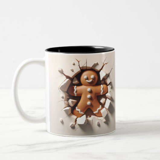 Funny Two-Sided Christmas Tasse Geschenk (Links)