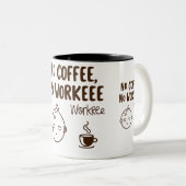 Funny Two-Tone Tasse für Kaffeeliebhaber (VorderseiteRechts)