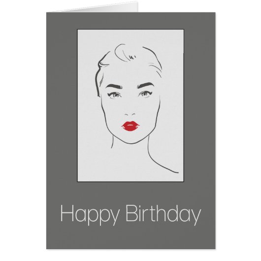 Funny "Two Weeks Late" Belated Birthday Card (Vorne)