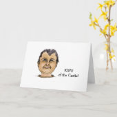 Funny Typ denkt, er würde kaufen Karte (Gelbe Blume)