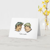 Funny Typ Expertenberatung Karte (Gelbe Blume)