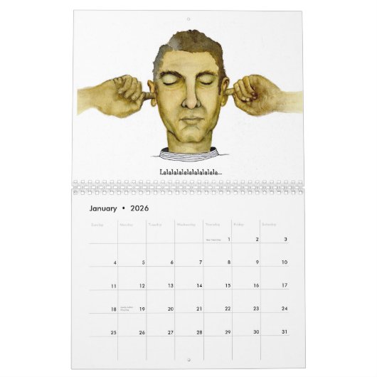 Funny Typ und Gals Kalender (Jan 2026)