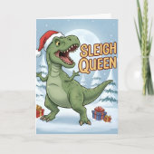 FUNNY TYPOGRAPHY CHRISTMAS KARTE (Vorderseite)