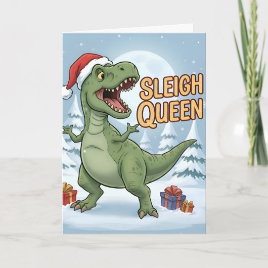 FUNNY TYPOGRAPHY CHRISTMAS KARTE (Vorderseite)